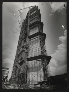 Costruzione Centro Pirelli - settembre 1958 - foto Publifoto