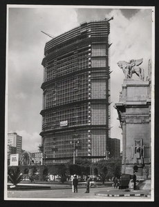 Costruzione Centro Pirelli - ottobre 1958 - foto Calcagni