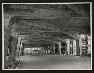 Costruzione Centro Pirelli - 25 giugno 1957 - foto Publifoto