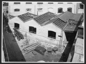 La demolizione della &#34;Brusada&#34; - maggio 1955 - foto Publifoto