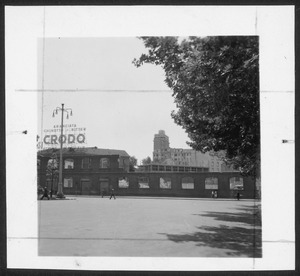 La demolizione della &#34;Brusada&#34; - giugno 1955 - foto Calcagni