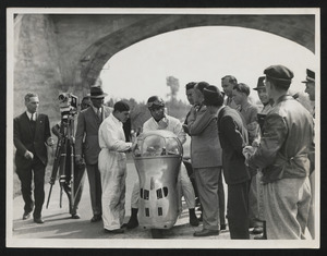 Record di Taruffi sull'autostrada Brescia-Bergamo nel 1937