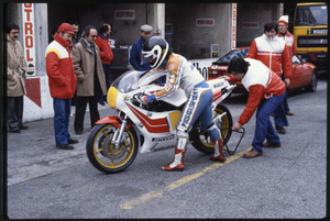 Armando Errico su Yamaha 500