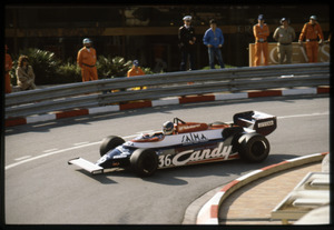 Il passaggio di Derek Warwick su Toleman-Hart n. 36