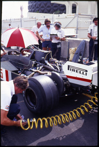 La Toleman-Hart n. 35 di Dereck Warwick