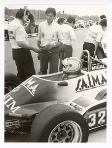 Il pilota Riccardo Paletti