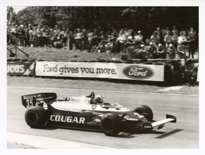 Il pilota Derek Warwick nel 1982