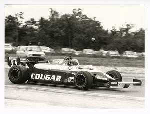 Il pilota Derek Warwick su Toleman-Hart n. 35