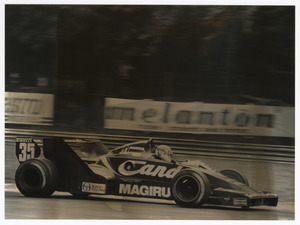 Il passaggio di Derek Warwick su Toleman-Hart n. 35 gommata Pirelli