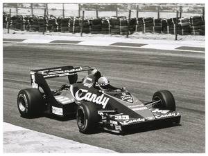 Il passaggio di Derek Warwick su Toleman-Hart n. 35