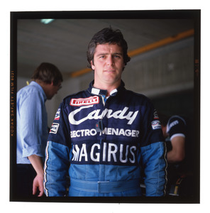 Il pilota Derek Warwick nel 1983