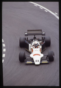 Il pilota Jonathan Palmer su RAM-Hart n. 10