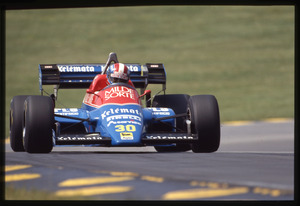 Il pilota Jo Gartner su Osella-Alfa Romeo n. 30