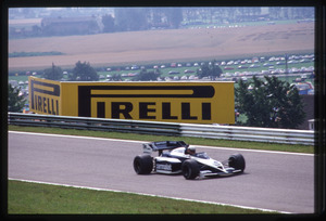 Il passaggio di Teo Fabi su Brabham-BMW n. 2