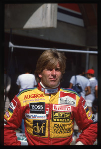 Ritratto del pilota Manfred Winkelhock