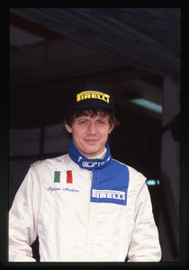 Il pilota Stefano Modena (Brabham-Judd)