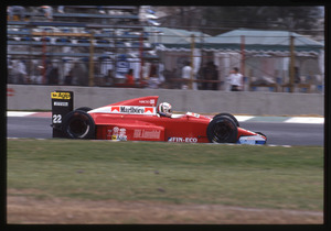 Andrea De Cesaris su Dallara Ford