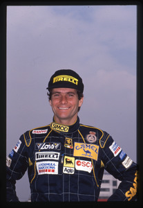 Luis Perez Sala della scuderia Minardi-Ford