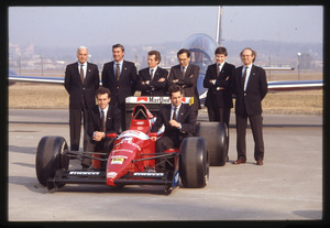 Presentazione Dallara F1 sulla pista dell'aeroporto di Ghedi (BS)