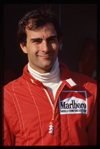 Il pilota Emanuele Pirro (n.21) della Dallara-Judd