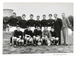Una delle squadre partecipanti al torneo di calcio della Coppa Polisportiva
