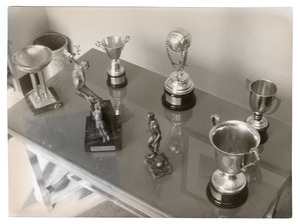 I trofei vinti dalla squadra di calcio del Centro Sportivo Pirelli, tra i quali l'Oscar del calcio