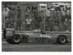 Jacques Laffite su Ligier/Renault durante il Gran Premio di San Marino