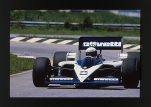 La Brabham/BMW n. 8 di Elio De Angelis nel 1986