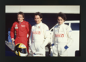 Test della Brabham BT54 al Paul Ricard
