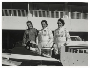 Da sinistra: Sheene, Lucchinelli e Uncini