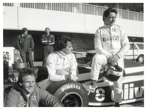 Da sinistra: Sheene, Uncini e Lucchinelli