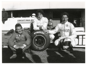 Da sinistra: Sheene, Uncini e Lucchinelli