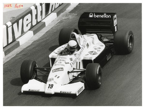 Teo Fabi su Benetton