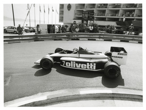 Nelson Piquet sulla Brabham BT 54 numero 7