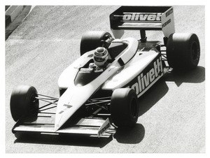 Nelson Piquet sulla Brabham BT 54 numero 7
