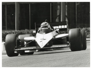 Nelson Piquet sulla Brabham BT 54 numero 7