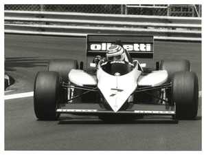 Nelson Piquet sulla Brabham BT 54 numero 7