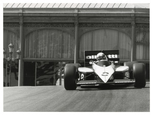 Fran&ccedil;ois Hesnault sulla Brabham BT 54 numero 8