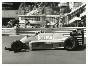 Piercarlo Ghinzani su Osella FA 1F numero 24