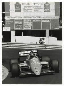 Piercarlo Ghinzani su Osella FA 1F numero 24