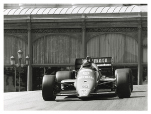 Piercarlo Ghinzani su Osella FA 1F numero 24