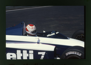 Nelson Piquet su Brabham al Gran Premio del Belgio