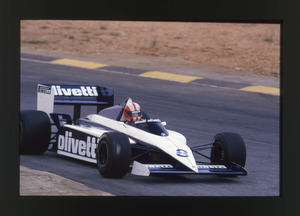 I piloti Marc Surer e Fran&ccedil;ois Hesnault su Brabham, stagione 1985