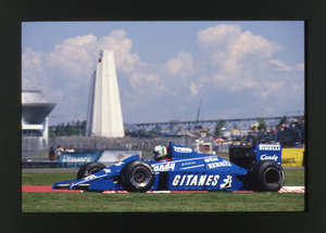 Andrea de Cesaris su Ligier