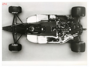 Brabham BMW BT 55 fotografata in studio