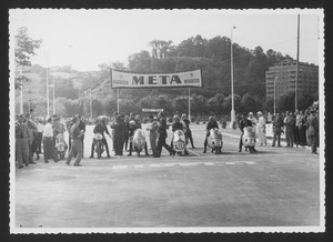 Gran Premio della Guipúzcoa disputatosi il 25 luglio 1957: la partenza di una corsa