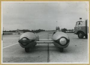 Record di Taruffi sul Circuito di Montlhéry nel 1954