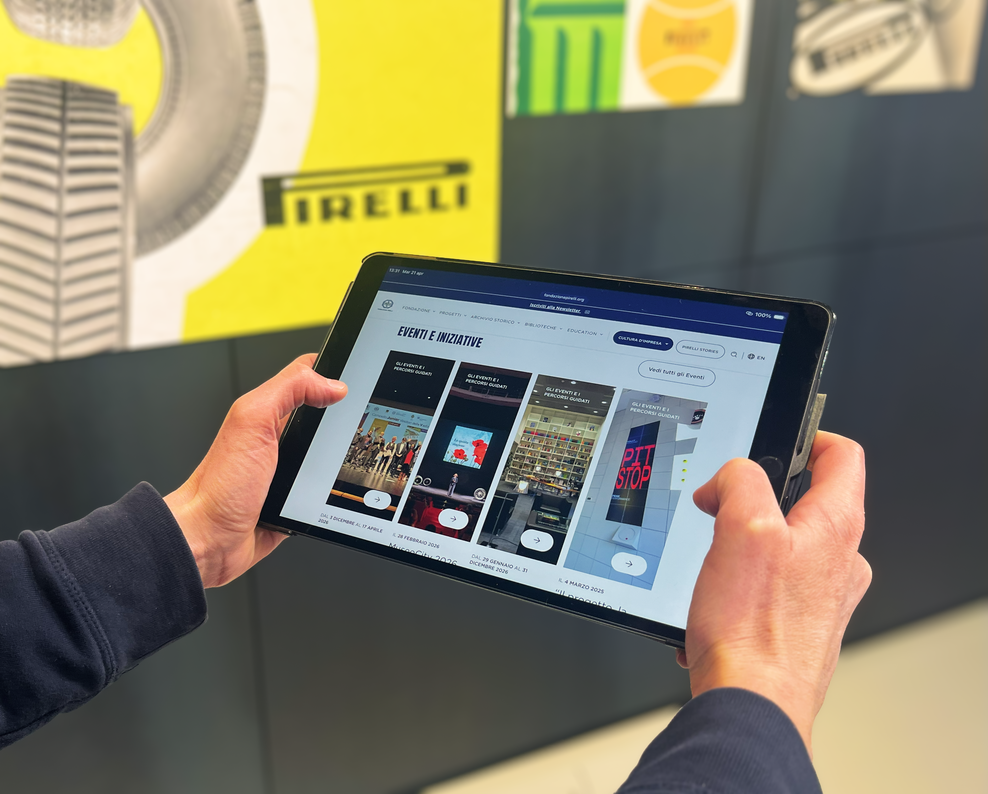 A Brand-new Look for fondazionepirelli.org